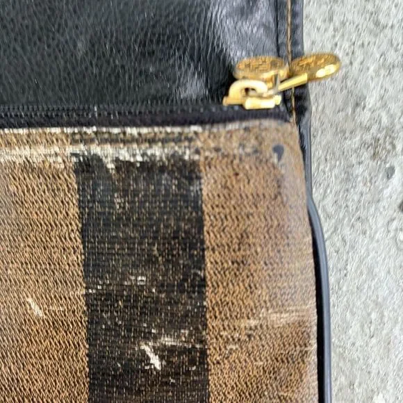 Vintage Fendi Pecan canvas crossbody - Picture 10 of 11